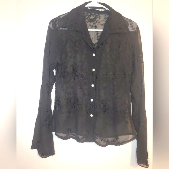 URBAN LIFE black blouse - Picture 1 of 2